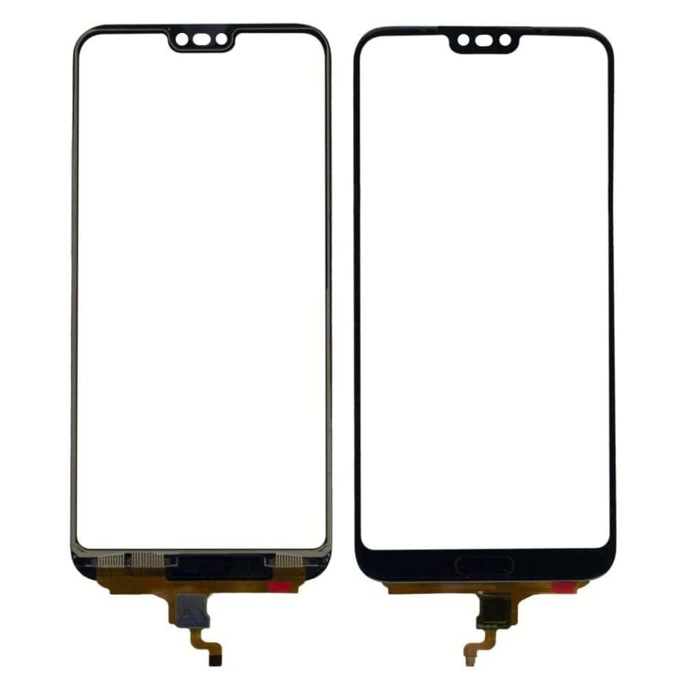 Touch Screen Front Glass for Huawei Honor 10 Black - EGFix Touch Screen Front Glass for Huawei Honor 10 Black - EGFix